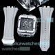 New AAA Replica Hublot Square Bang Unico Quartz Watches Gray Carbotech Quick-release Strap (3)_th.jpg